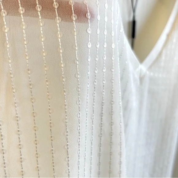 NWT Calvin Klein Cream Sleeveless Summer Top Size 1X - Picture 4 of 8